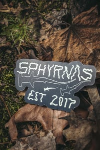 Image 1 of SPHYRNAS logo glow stickers