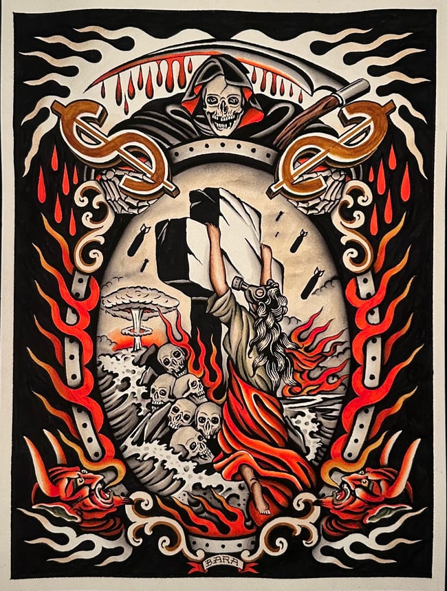 NEW PRINT - ROCK OF AGES