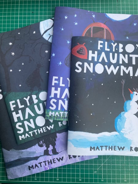 Image of Flyboy and the Haunted Snowman comic  -  4 part bundle