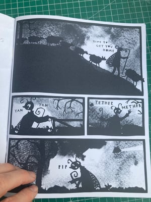 Image of Flyboy and the Haunted Snowman comic - part four