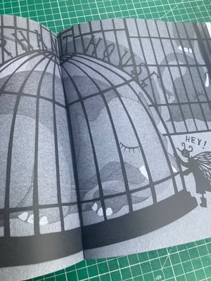 Image of Flyboy and the Haunted Snowman comic - part four