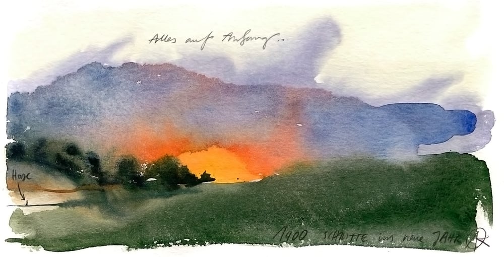 Image of Neujahr - alles auf Anfang