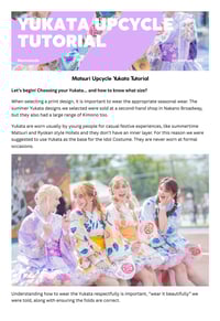 Image 2 of TUTORIAL: Yukata Upcycle Project (melopara costume)