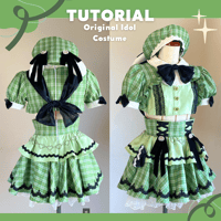 Image 1 of TUTORIAL: Original design matcha idol tutorial 