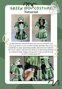 Image 2 of TUTORIAL: Original design matcha idol tutorial 