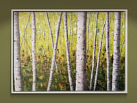 Image 3 of 'Bracken Woods' framed canvas