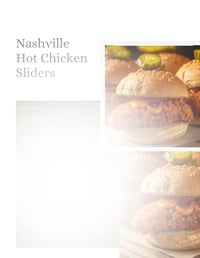 Nashville Hot Chicken Sliders