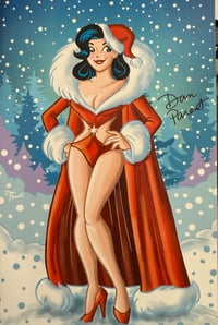 Veronica Christmas Pin- Up Variant