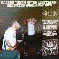 Scarab "Burn After Listening" SECOND PRESS
