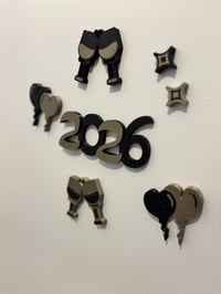 Image 6 of CHEERS 26 | New Year Magnets Pack – Dual-Use Fridge & Photo Holders! 🎉