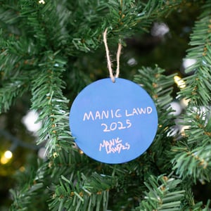 Image of Manic Lawd Ornament 1