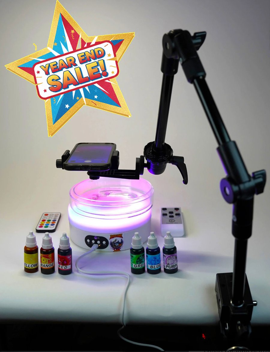 Image of "The Influencer" - Cell Phone Based Liquid Light Show Kit