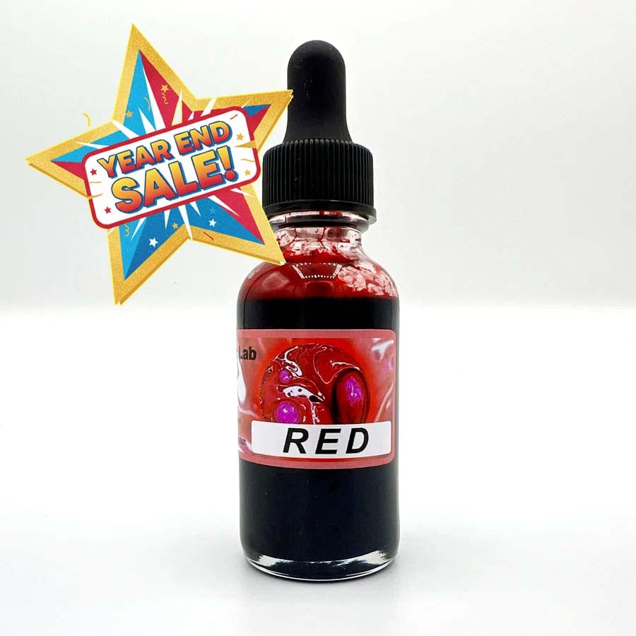 Image of Cherry Red - Concentrated Oil Dye for Liquid Light Shows - 1 oz 