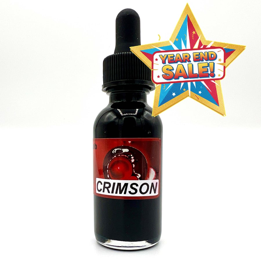 Image of Crimson Red - Concentrated Oil Dye for Liquid Light Shows - 1 oz