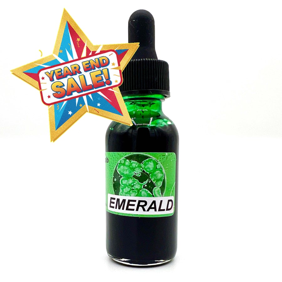 Image of NEW! - Emerald - Concentrated Oil Dye for Liquid Light Shows - 1 oz