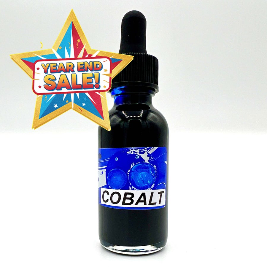 Image of NEW! - Cobalt - Concentrated Oil Dye for Liquid Light Shows - 1 oz