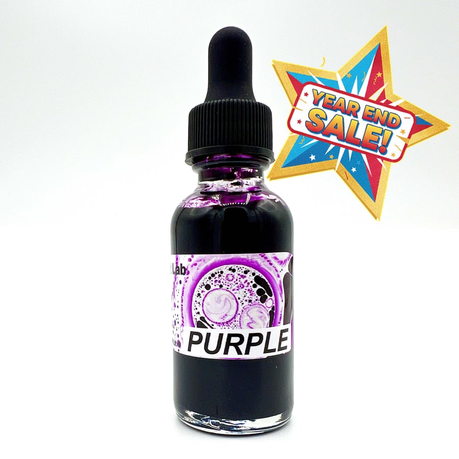 Image of Purple Haze - Concentrated Oil Dye for Liquid Light Shows - 1 oz 