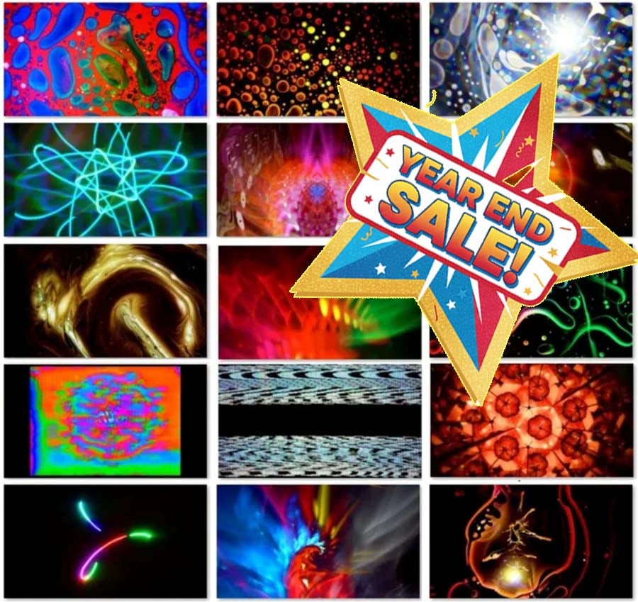 Image of Liquid Light Lab - VJ & Creators Video Pack - Vol 2