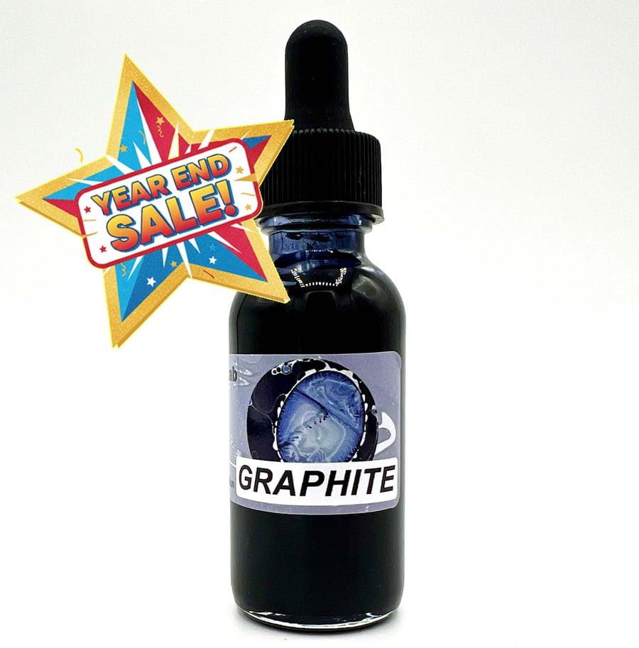 Image of Graphite - Concentrated Oil Dye for Liquid Light Shows - 1 oz