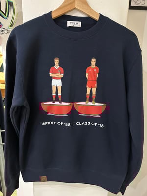 Image of Spirit of ‘58 Class of ‘16  Sweatshirt in Navy & Bottle Green 