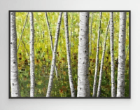 Image 5 of 'Bracken Woods' framed canvas