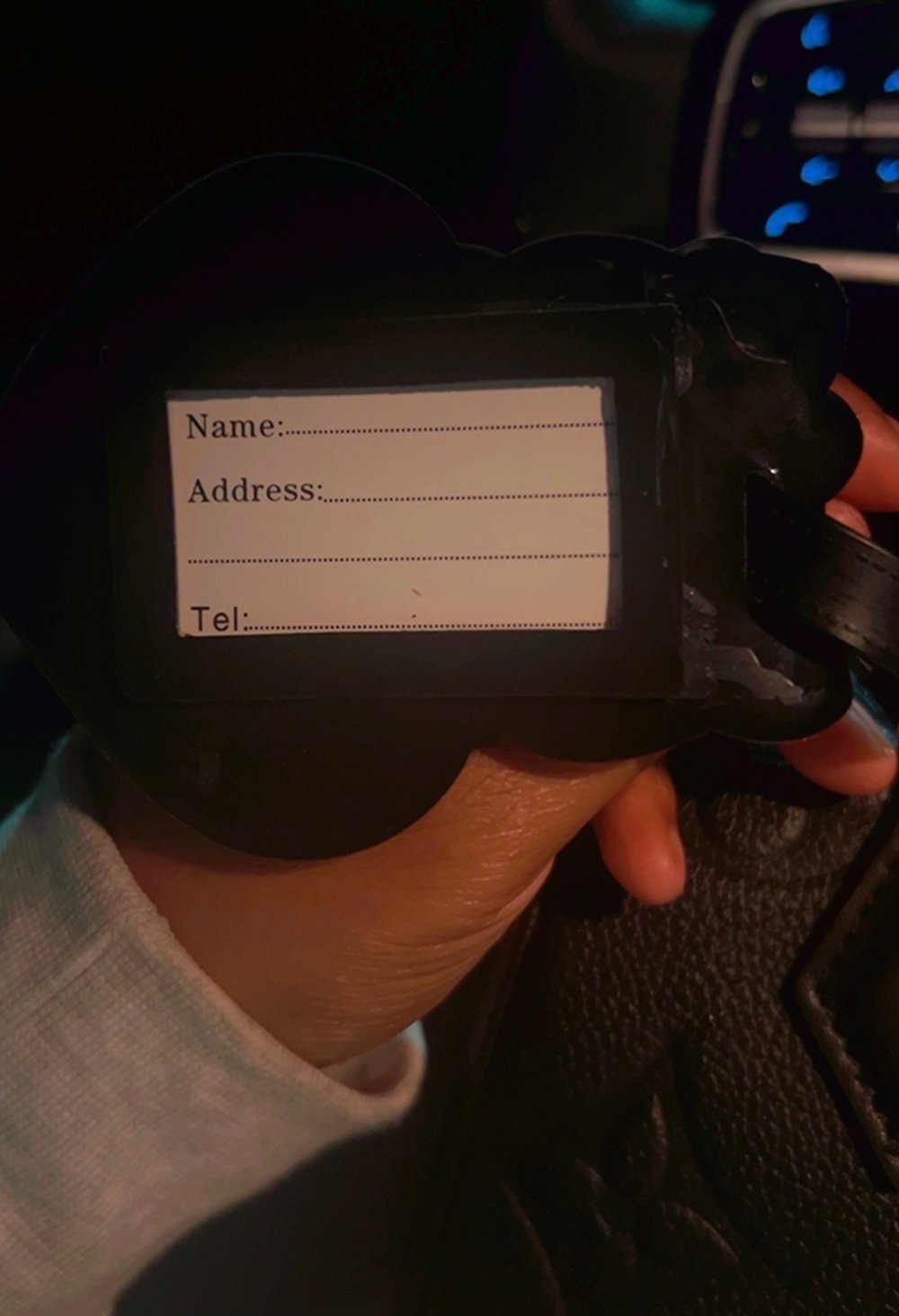 Image of HK luggage Tag
