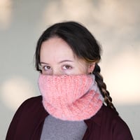 Image 1 of Pink Gradient Neck Gaiter