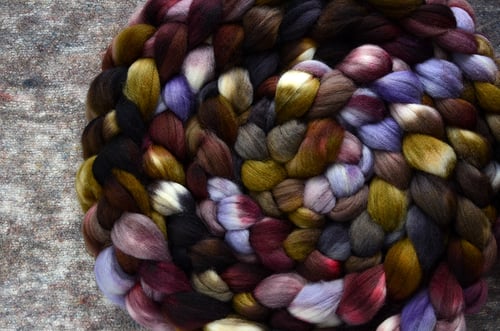 Image of August Fiber Club Extras - "Raven's Wing" - 4 oz. - SECONDS