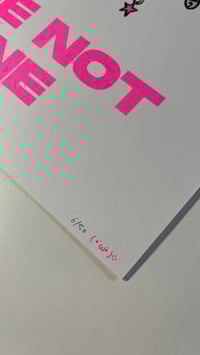 Image 2 of You're not ALONE(risograph)