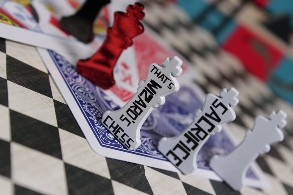 Image of Chrome Chess Pins