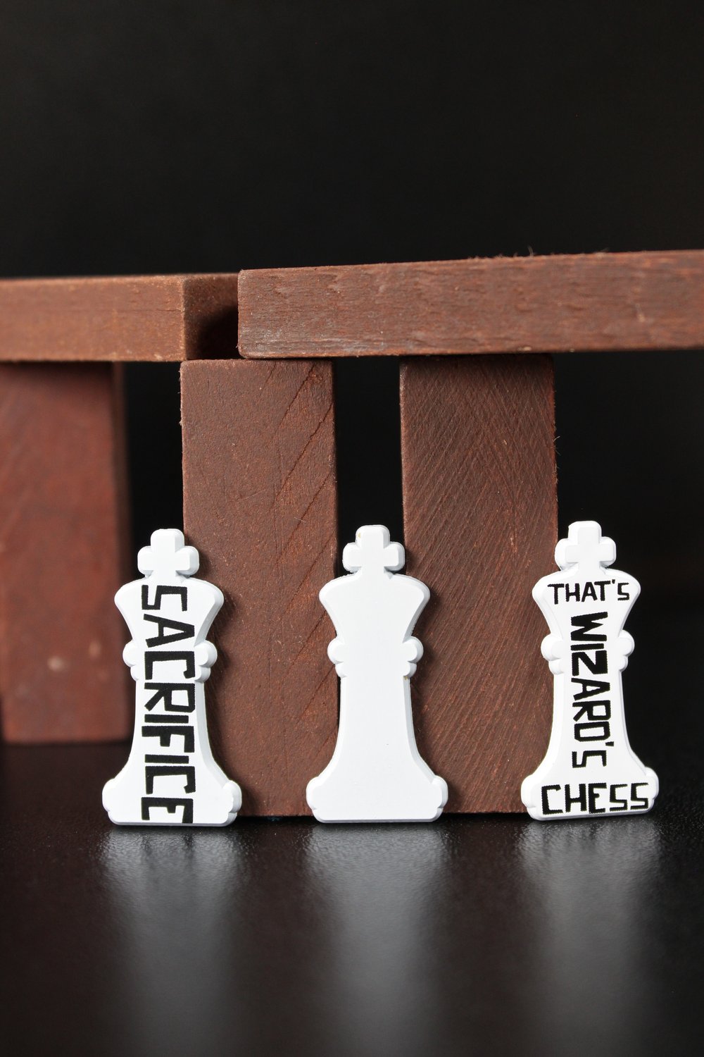 Image of Chrome Chess Pins
