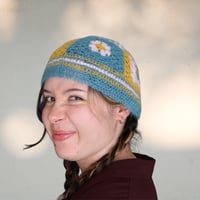 Image 2 of Granny square Beanie