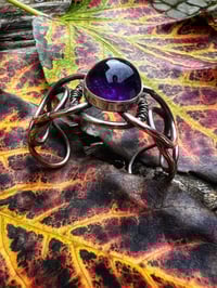 Image 4 of Bronze Cuff with Amethyst