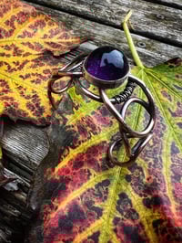 Image 5 of Bronze Cuff with Amethyst
