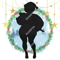 Image 2 of Santa's Helper Hana Vinyl Decal Pre-Order