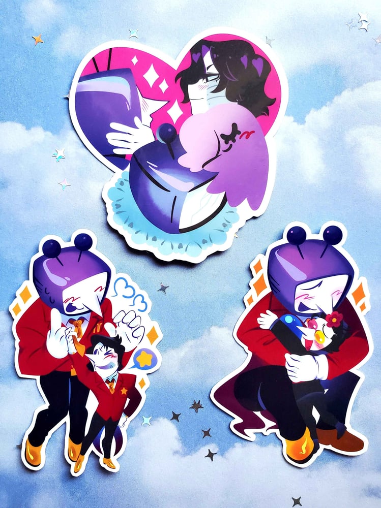 Image of Deltarune Ship Stickers