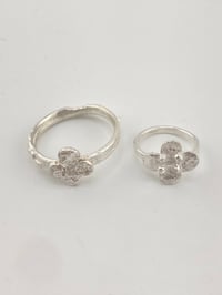 Image 2 of flower ring small