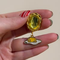 Yellow Gem Egg Dangles (sizes 2g-5/8)