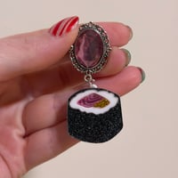 Pink Gem Sushi Dangles (sizes 2g-5/8)