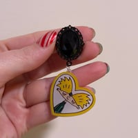 Black Gem Arnold Dangles (sizes 2g-5/8)