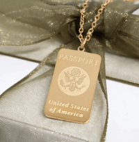 Image 5 of Travel Passport Charm