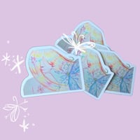 Image 1 of november snowflake sticker