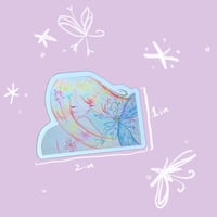 Image 2 of november snowflake sticker