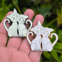 Moonlit Companions Pin (Glitter/Glow