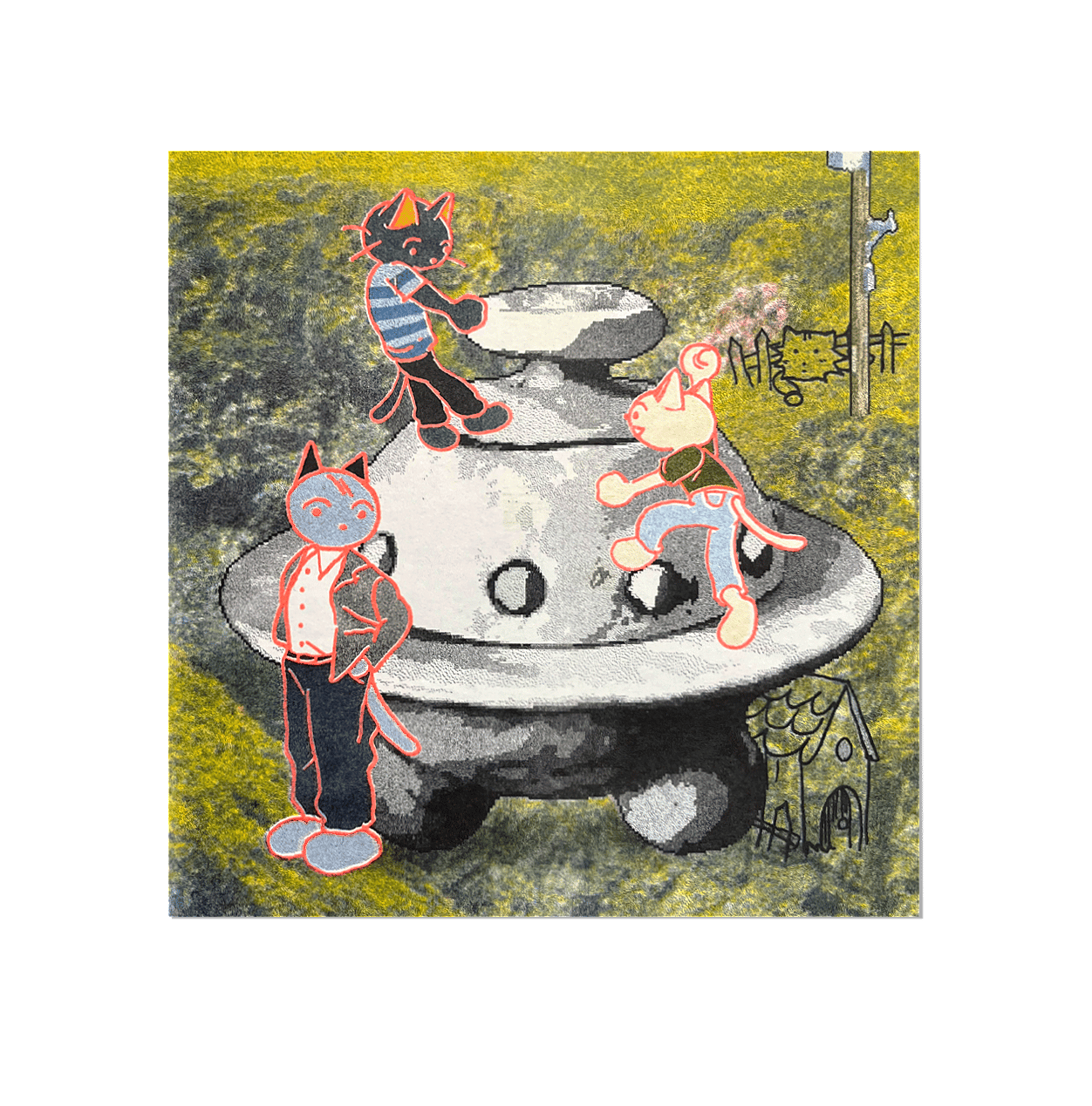 CRASH SITE RISO PRINT 