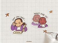 Image 2 of hamilton stickersheet
