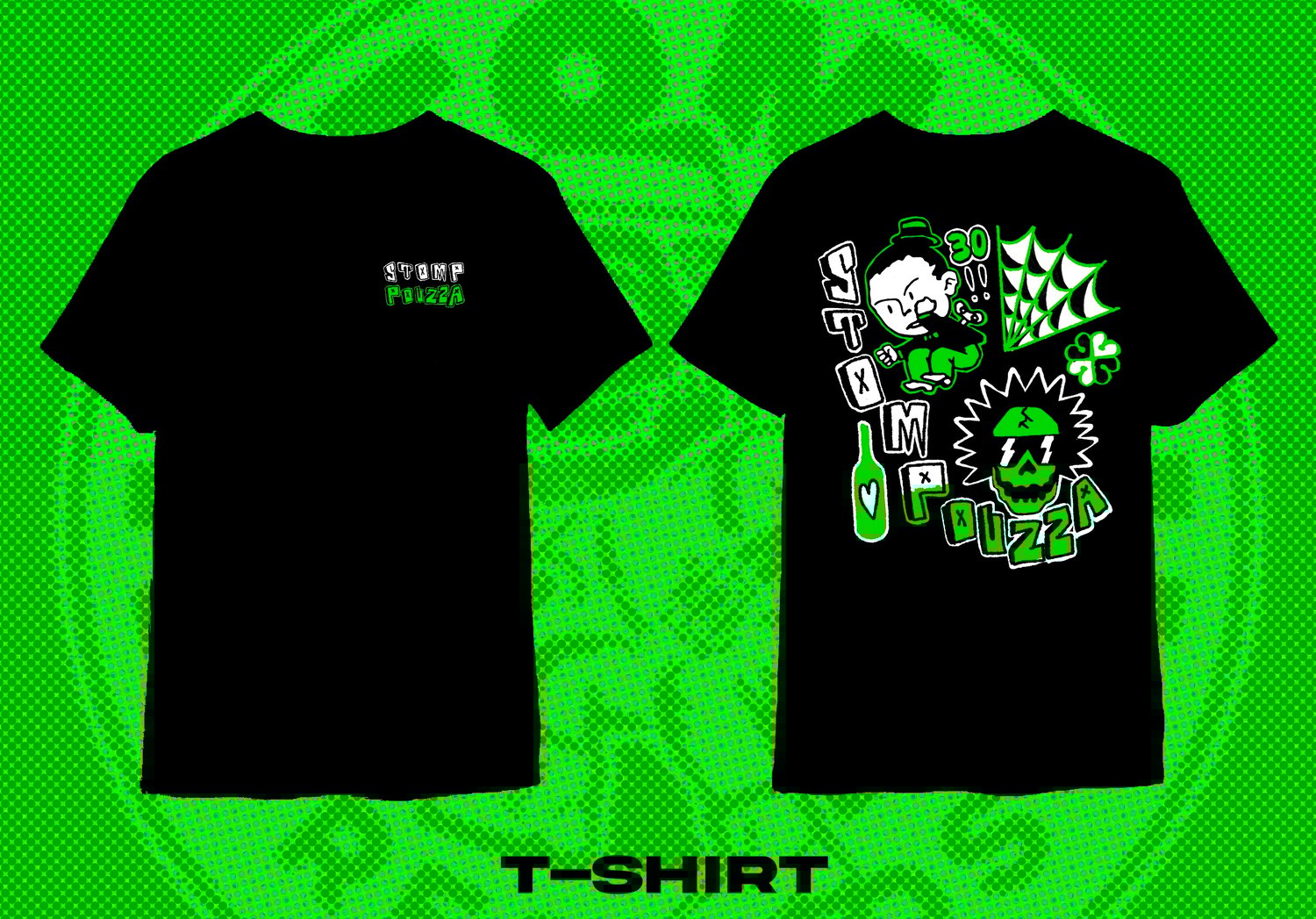 Image of Pouzza x Stomp ( 30e anniversaire ) T-SHIRT ( LIMITÉ / LIMITED )