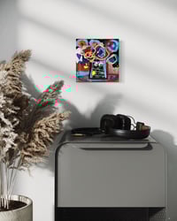 Image 2 of  Neon Flowers Glow at Night 