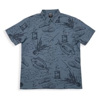 Image 1 of ISLAND ESSENTIALS BUTTON UP - SLATE