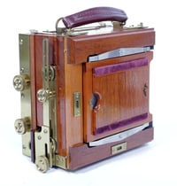 Image 16 of Wisner 4X5 Technical field camera w/ 150mm + 210mm lenses + film + holders +more (#1833)